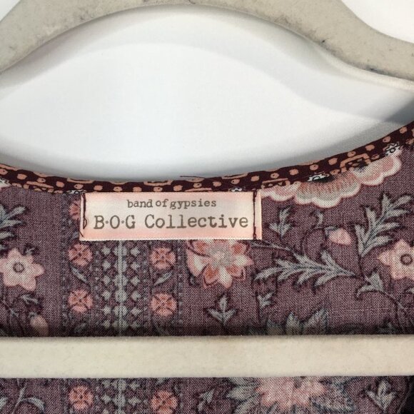 BAND OF GYPSIES Cold Shoulder Floral Dress - Picture 3 of 10